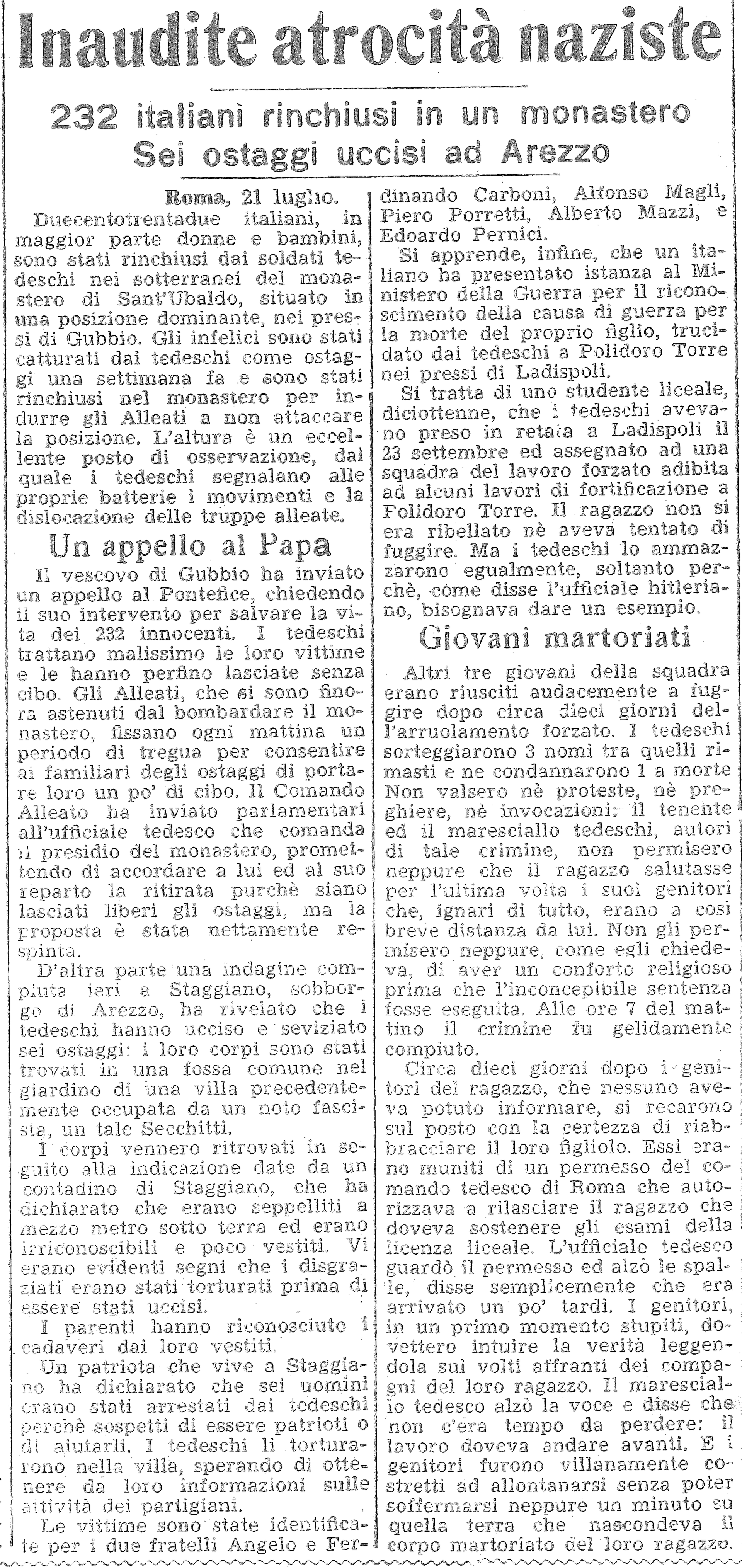 22 luglio 1944